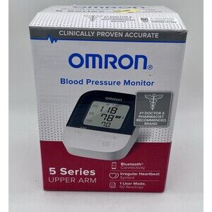 Omron 5 Series Wireless Upper Arm Blood Pressure Monitor - BP7250